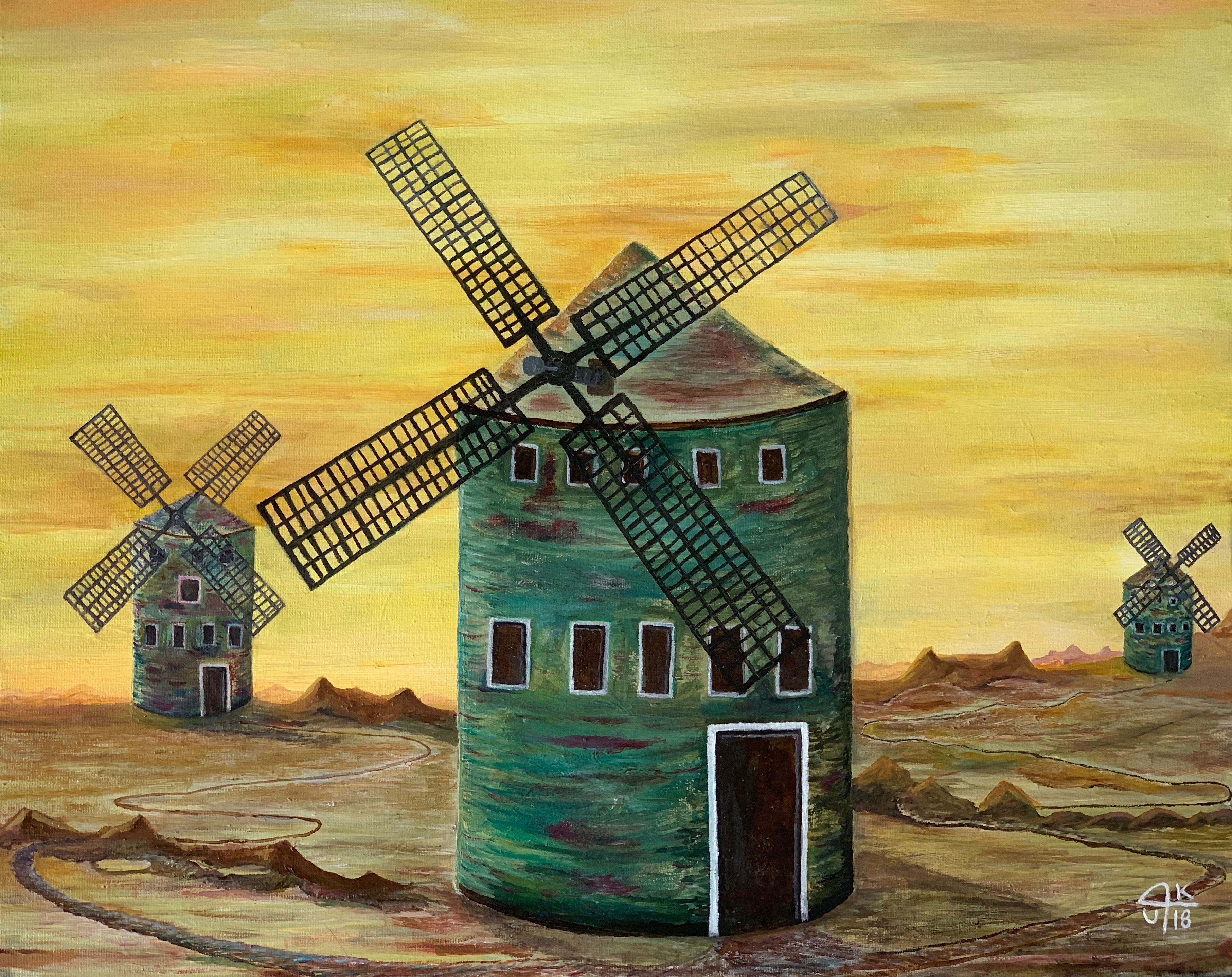 33 Molinos en busca de Quijotes, 2018.jpeg