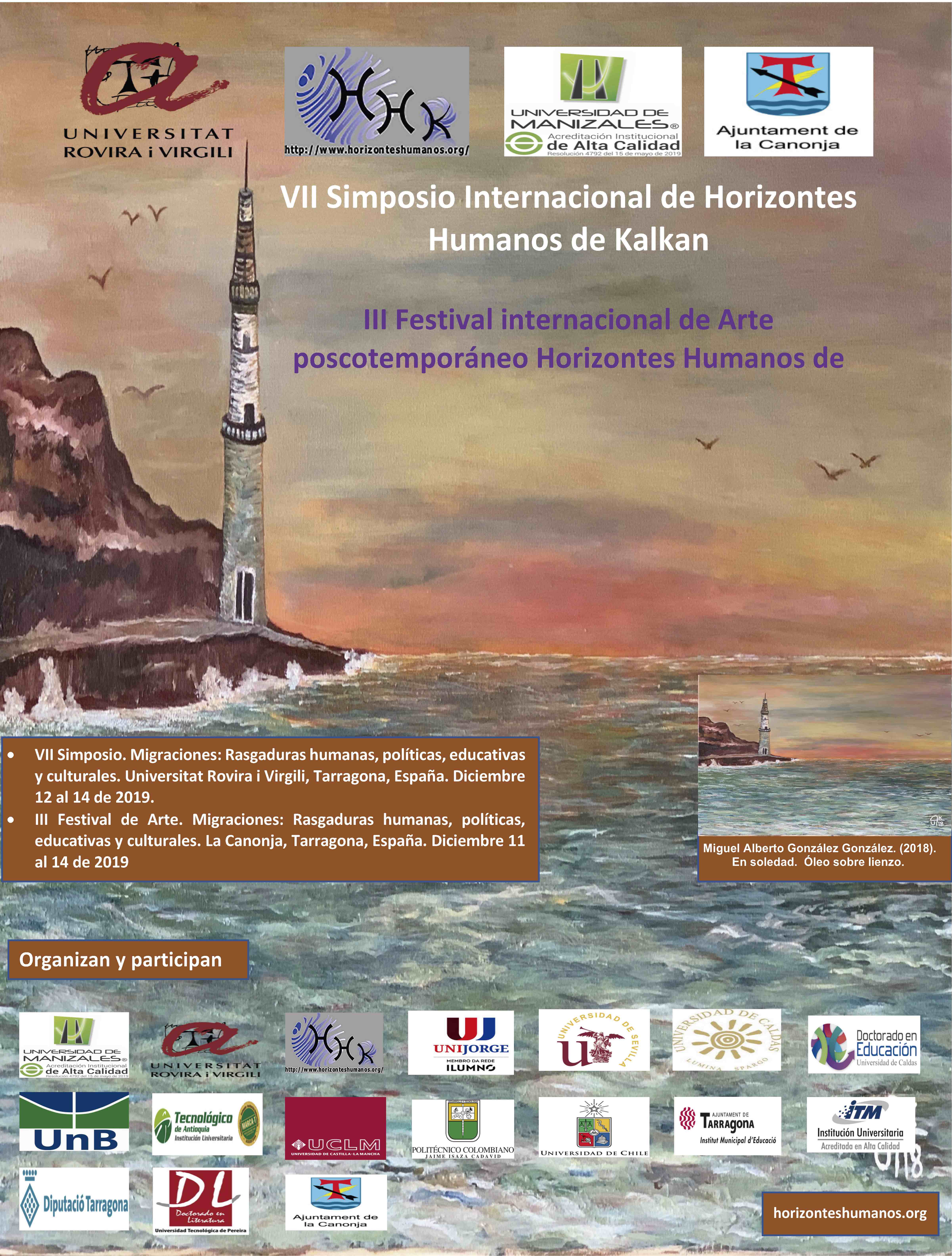 Afiche Horizontes, Tarragona, 2019, low